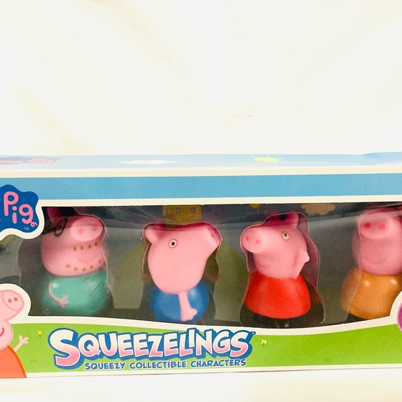 Peppa Pig Family Squeezy Collectible Squeezlings Characters - Picture 2 of 3